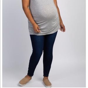 Pinkblush Dark Wash Maternity Jeans